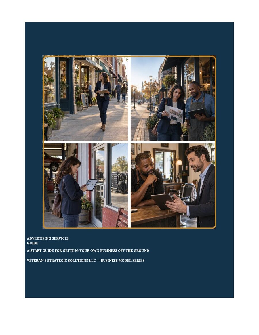 Advertising Services Business Plan cover
