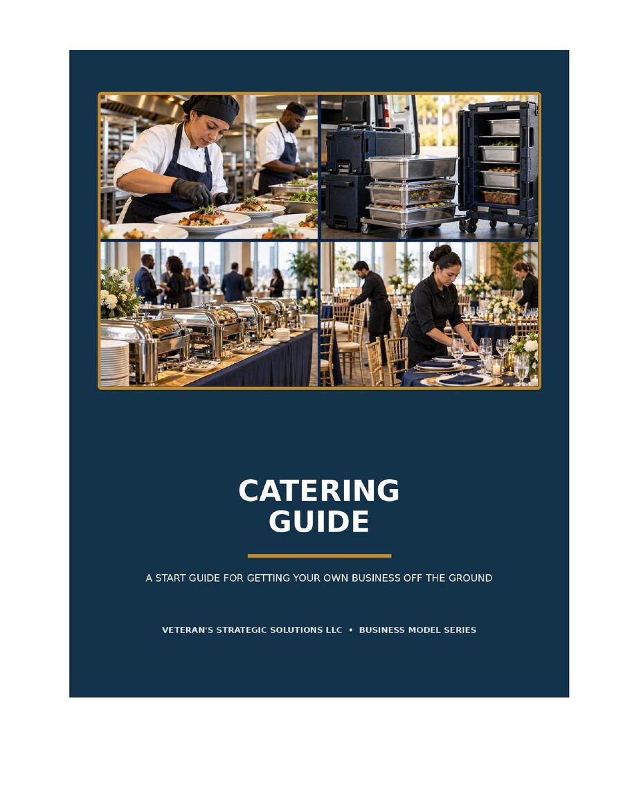 Catering Business Plan cover