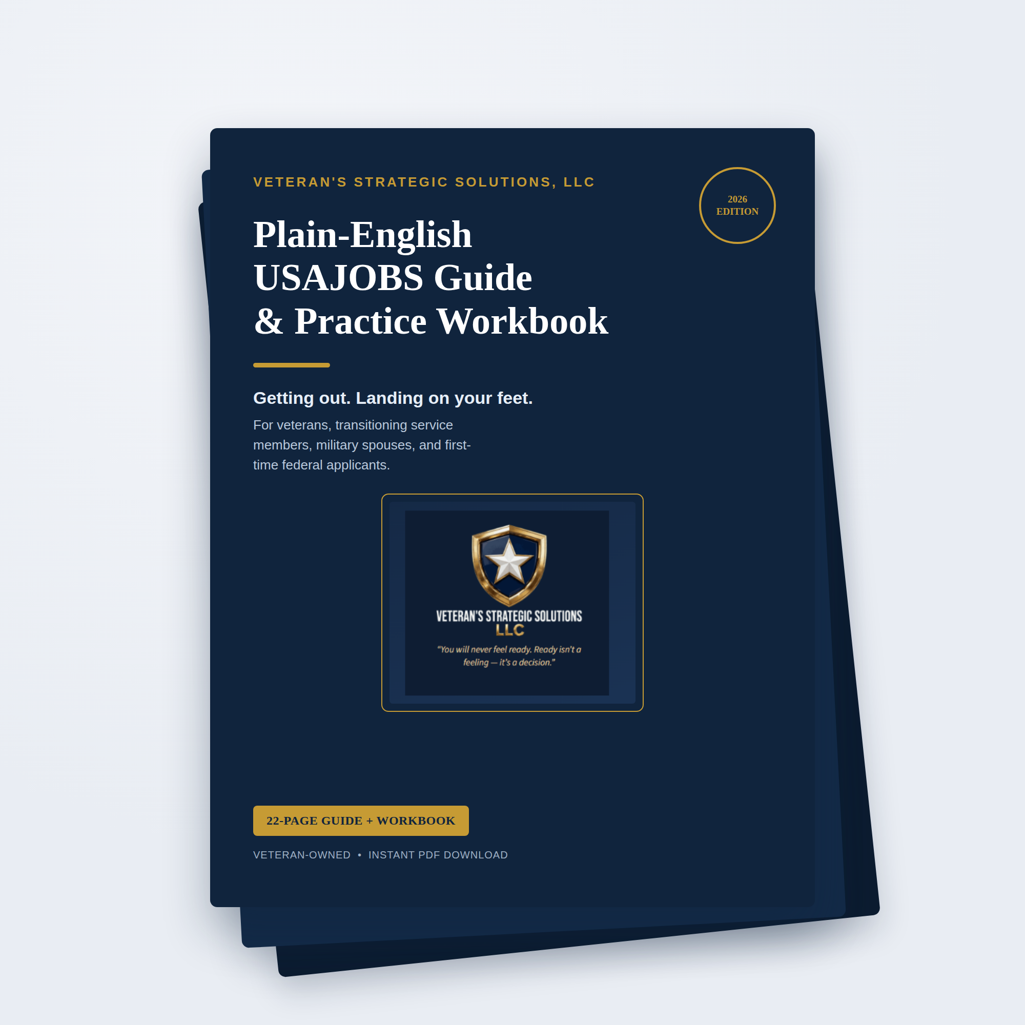 USAJOBS Guide & Workbook for Veterans cover